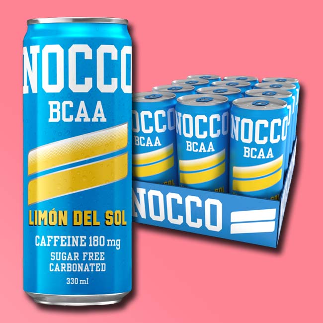 NOCCO BCAA Energy Drink - Limon del Sol