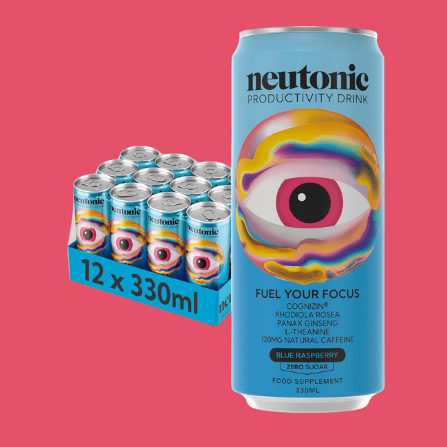 Neutonic - Productivity Drink - Blue Raspberry (12 x 330ml) — Snackfully