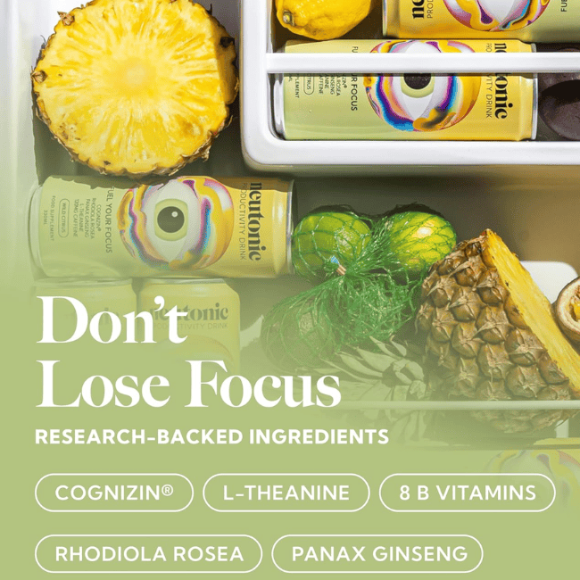 Neutonic - Productivity Drink - Orange Sunrise (12 x 330ml)