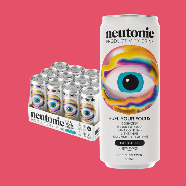 Neutonic - Productivity Drink - Tropical Ice (12 x 330ml)