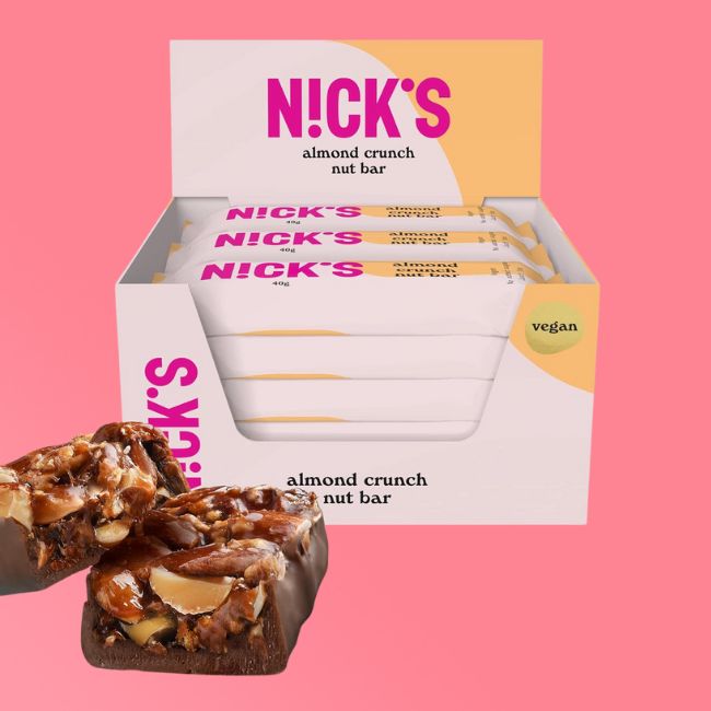 NICK's - Nut Bars - Almond Crunch