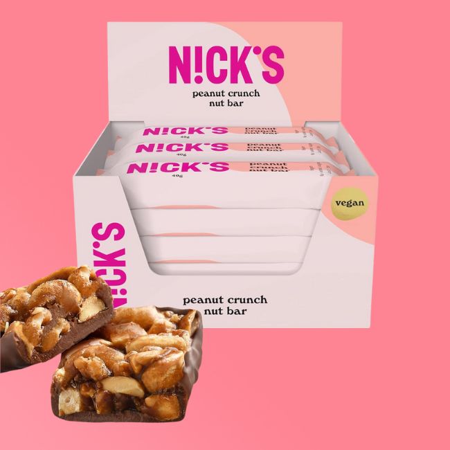 NICK's - Nut Bars - Peanut Crunch