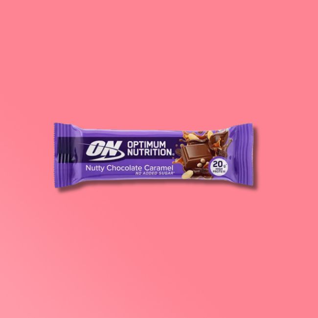 Optimum Nutrition - Crunch Protein Bars - Nutty Choc Caramel