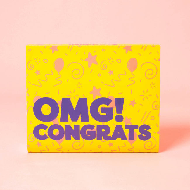 OMG Congrats - Empty Snack Box