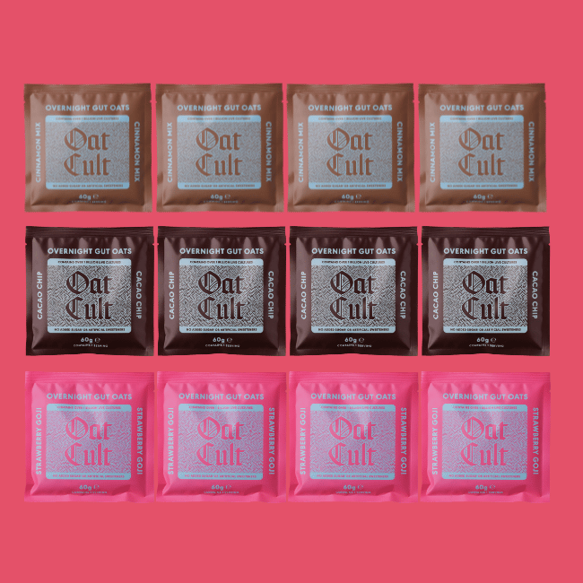Oat Cult - Gut Loving Overnight Oat Sachets - Mixed Taster Bundle