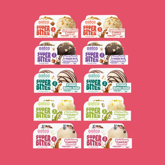 Oatco - Super Bites - Mixed Taster Bundle (10x68g)