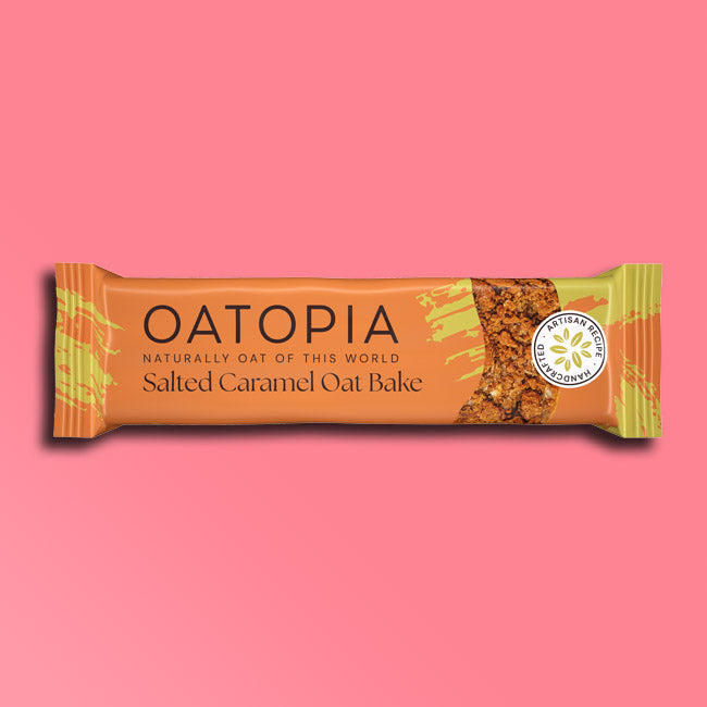 Oatopia - Oat Bake Flapjacks - Salted Caramel