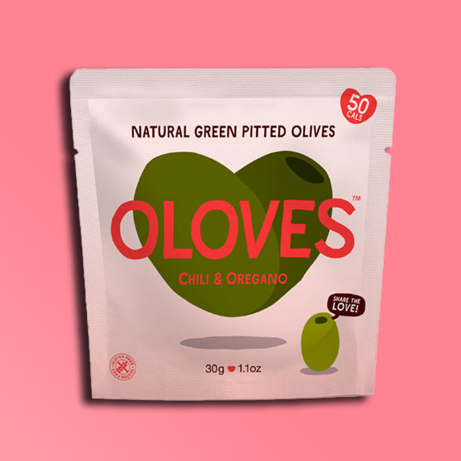 Oloves - Snack Pack Olives - Chilli & Oregano