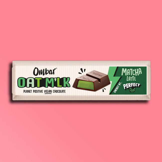 Ombar Vegan Filled Chocolate Bar - Matcha Latte