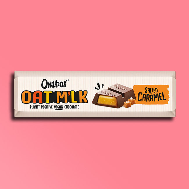 Ombar Vegan, Filled Chocolate Bar  - Salted Caramel