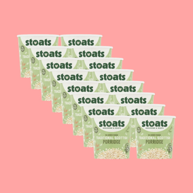 Stoats Porridge - Scottish Porridge Pots - Classic