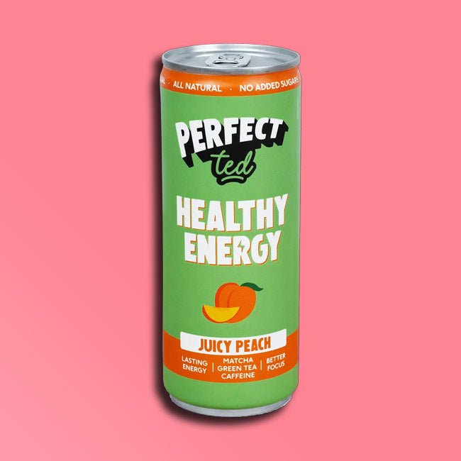 Perfect Ted - Matcha Energy Drink - Juicy Peach