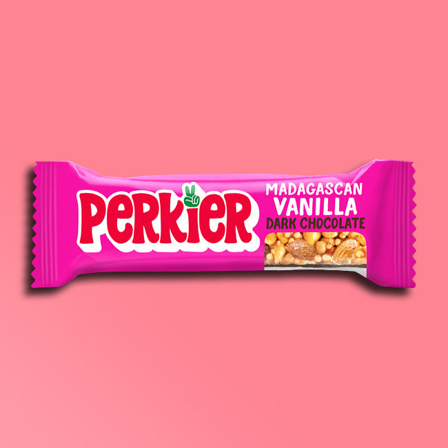 Perkier - Quinoa Snack Bars - Madagascan Vanilla & Dark Chocolate