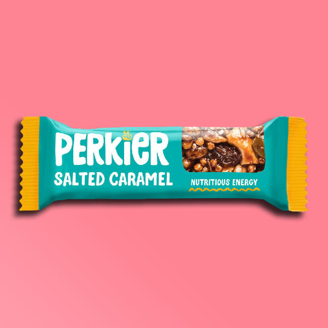 Perkier - Quinoa Snack Bars - Cacao & Salted Caramel