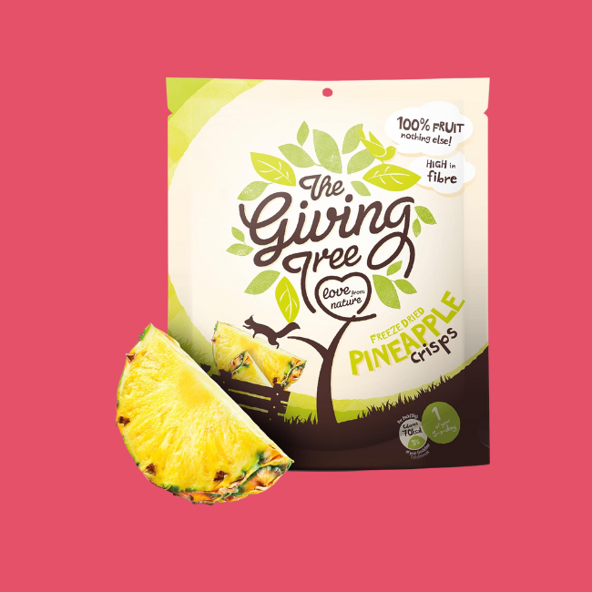 The Giving Tree - Freeze Dried Fruit - Pineapple Crisps