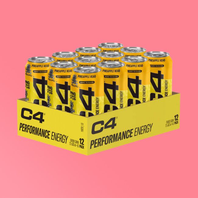 Cellucor C4 Energy Drink - Pineapple Head (12X500ml)