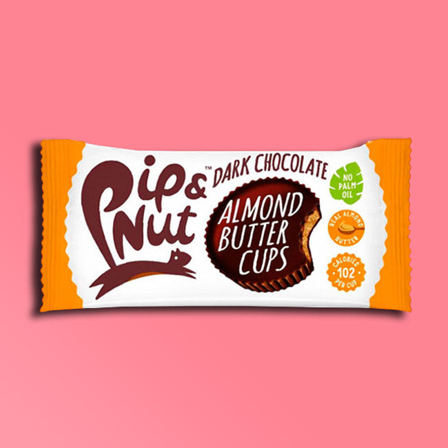 Pip & Nut - Chocolate Nut Butter Cups - Dark Chocolate Almond