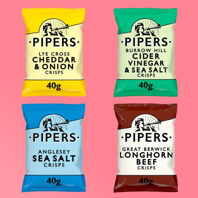 Pipers Crisps Best Sellers Bundle (96 Bags)