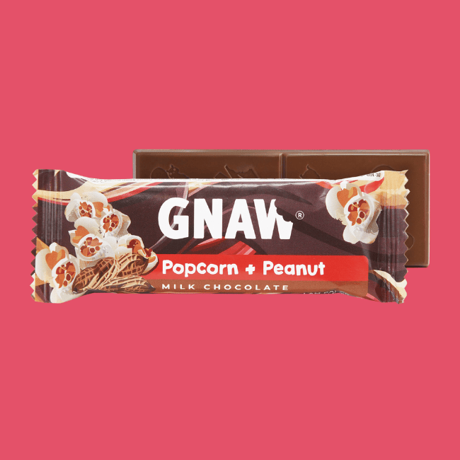 Gnaw Chocolate - Milk Popcorn & Peanut