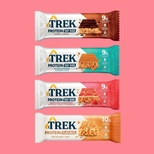 Trek Raspberry Bars Trek Bars Best-Seller Bundle - 64 Bars — Snackfully
