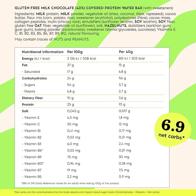 NICK's - Protein Wafers - Hazelnut
