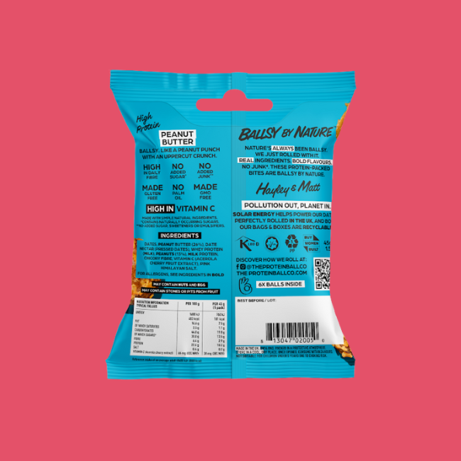 Protein Ball Co - Protein Balls - Peanut Butter