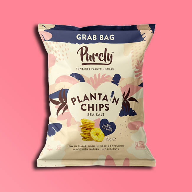 Purely Plantain - Plantain Chips - Sea Salt