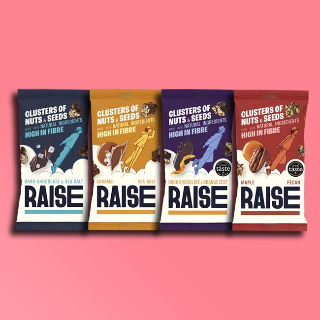 Raise Snacks - Clusters of Nuts & Seeds - Taster Bundle