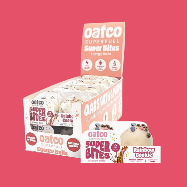 Oatco - Super Bites - Rainbow Cookie (10x68g)