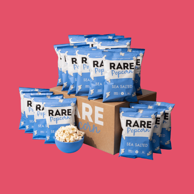 Rare - Flavoured Popcorn - Sea Salted