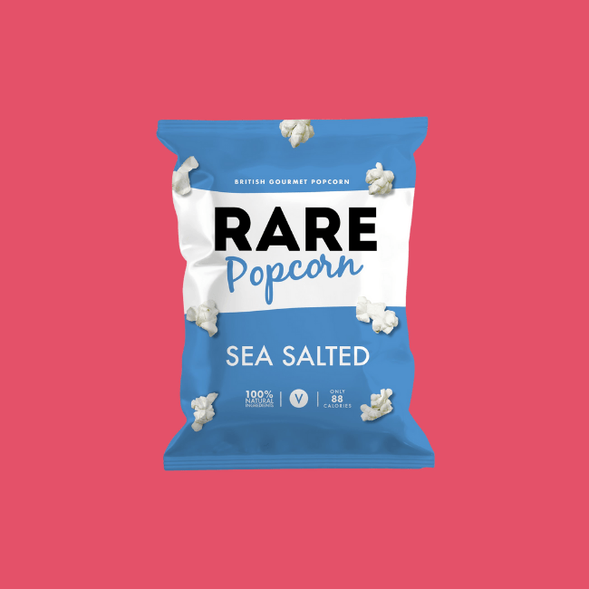 Rare - Flavoured Popcorn - Sea Salted