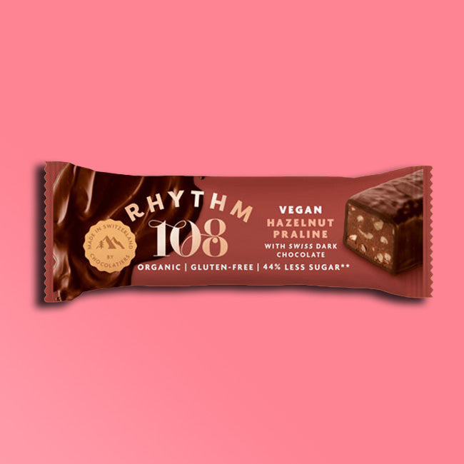 Rhythm 108 - Vegan Swiss Chocolate Bars - Hazelnut Praline