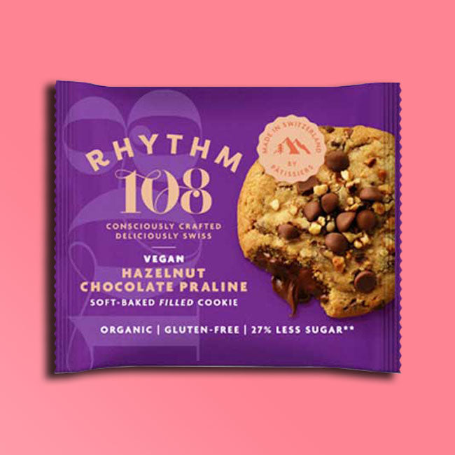 Rhythm 108 - Soft Baked Filled Cookie - Chocolate Hazelnut Praline