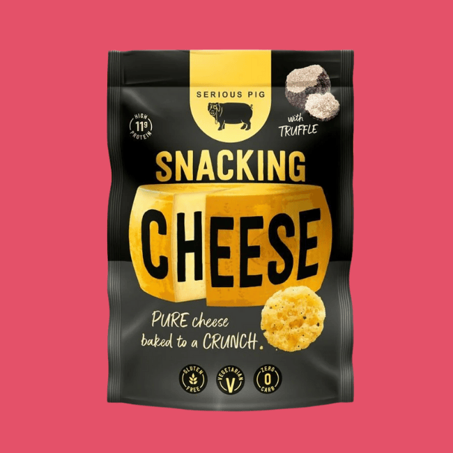 Serious Pig - Crunchy Snacking Cheese - Truffle