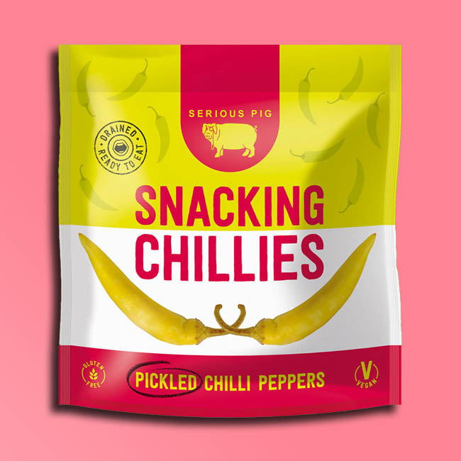 Serious Pig Snacking Chillies Pickled Chilli Peppers — Snackfully