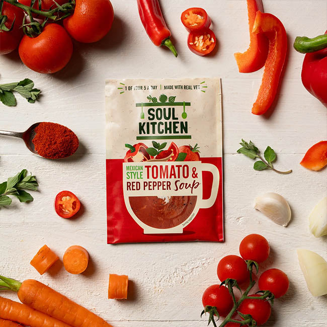 Soul Kitchen - Instant Soup - Mexican style Tomato & Red Pepper