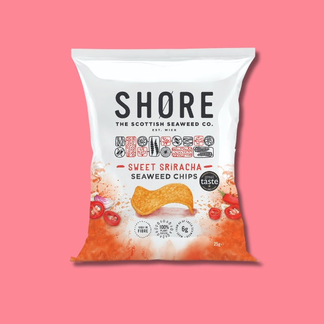 Shore - Seaweed Chips - Sweet Sriracha