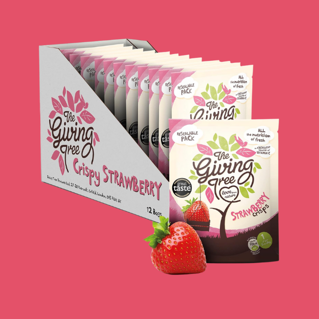 The Giving Tree - Freeze Dried Fruit - Strawberry Crisps