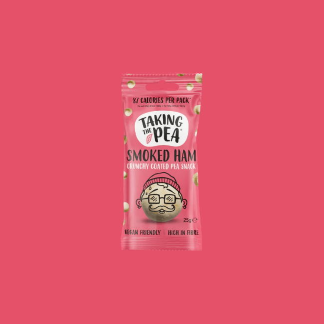 Taking the Pea - Crunchy Coated Pea Snacks - Smoked Ham
