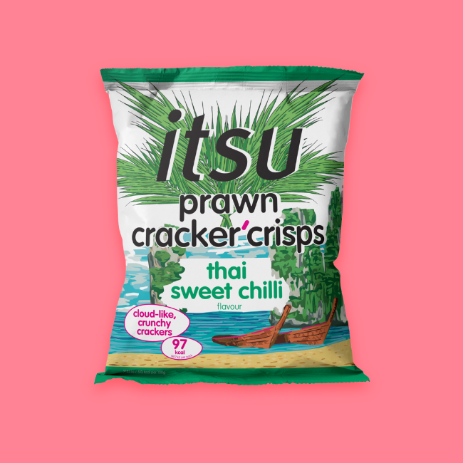 Itsu Prawn Cracker Crisps - Thai