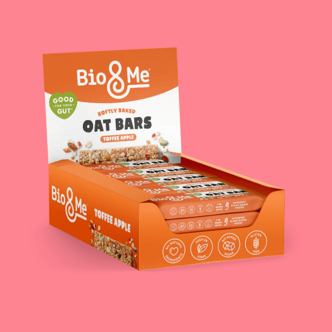 Bio&Me - Flapjack Oat Bar - Toffee Apple