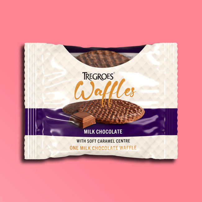 Tregroes Waffles - Milk Chocolate — Snackfully