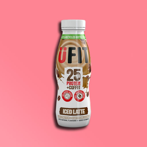 Ufit Raspberry Ufit Protein Shakes and Protein Crisps - Snackfully