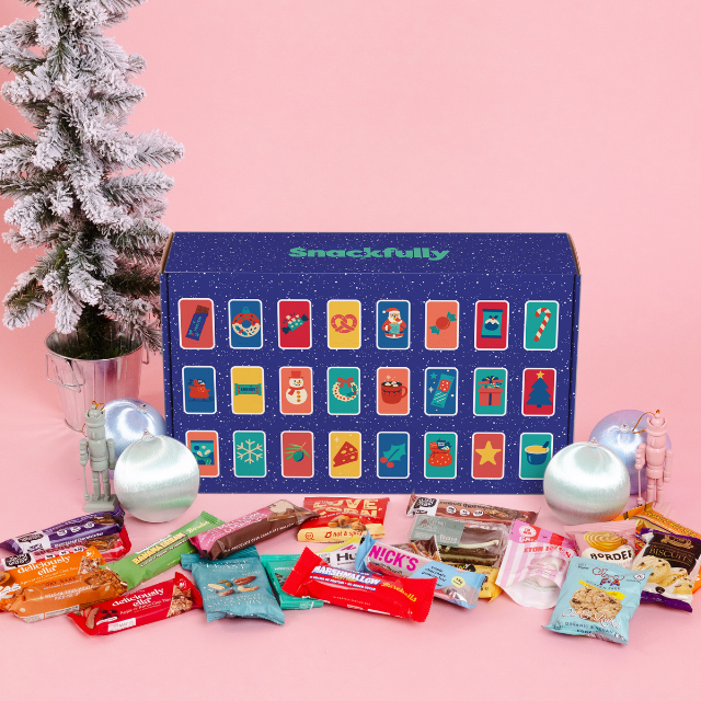 Snackfully - 2025 Snack Advent Calendar (24 Full-Size Snacks)