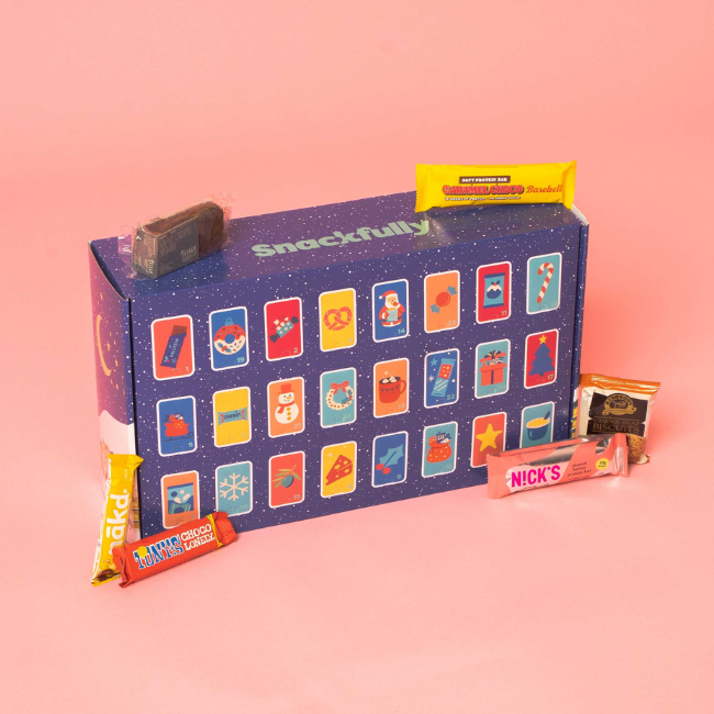Snackfully - 2026 Snack Advent Calendar (24 Full-Size Snacks)