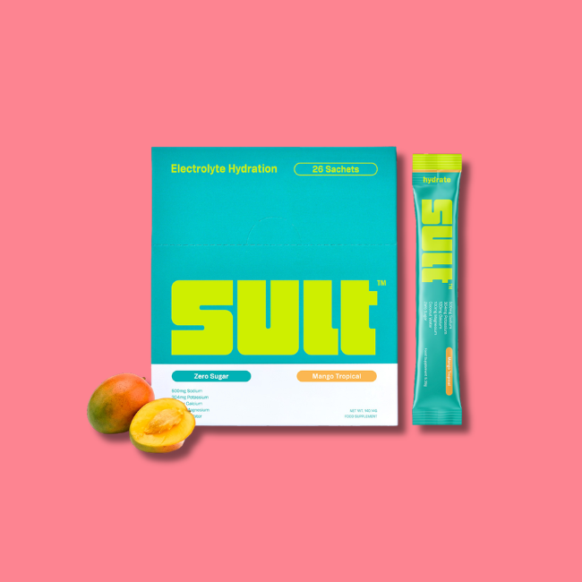 Sult - Electrolyte Sachets - Mango Tropical (26 Sachets)