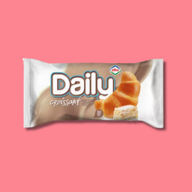 Daily Croissant - Individually Wrapped Croissants - Vanilla Cream (20x50g)
