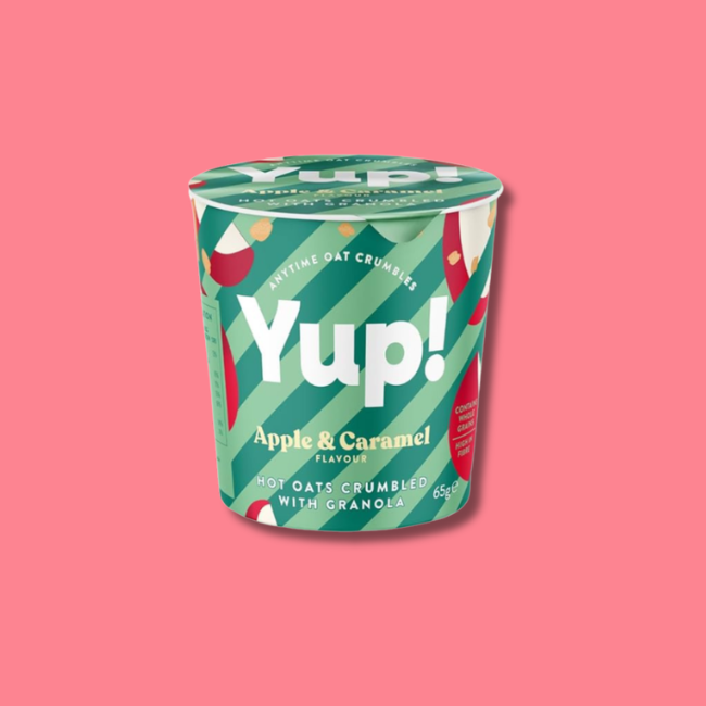 Yup Oats With Granola - Apple & Caramel (12x65g)