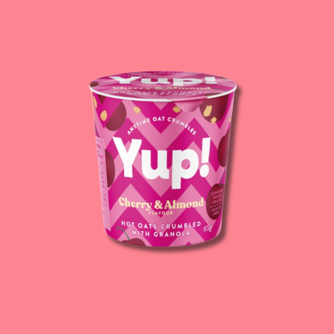 Yup Oats With Granola - Cherry & Almond (12x65g)