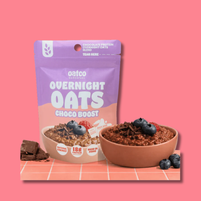 Oatco Overnight Oats - Choco Boost (12x70g)